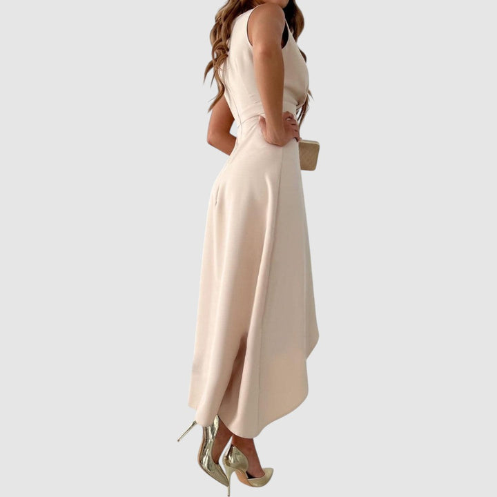Valerie - Elegante vestito a portafoglio con scollo a V