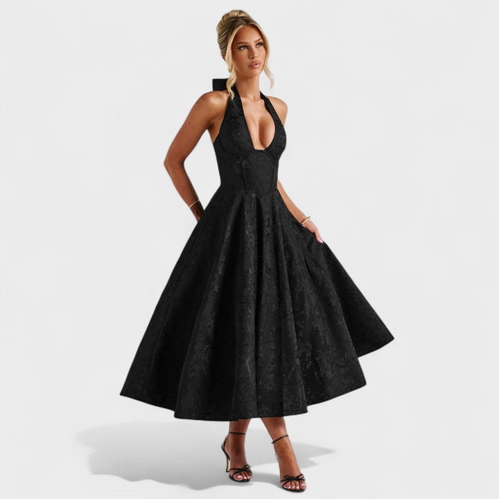 Audrey - Abito midi elegante