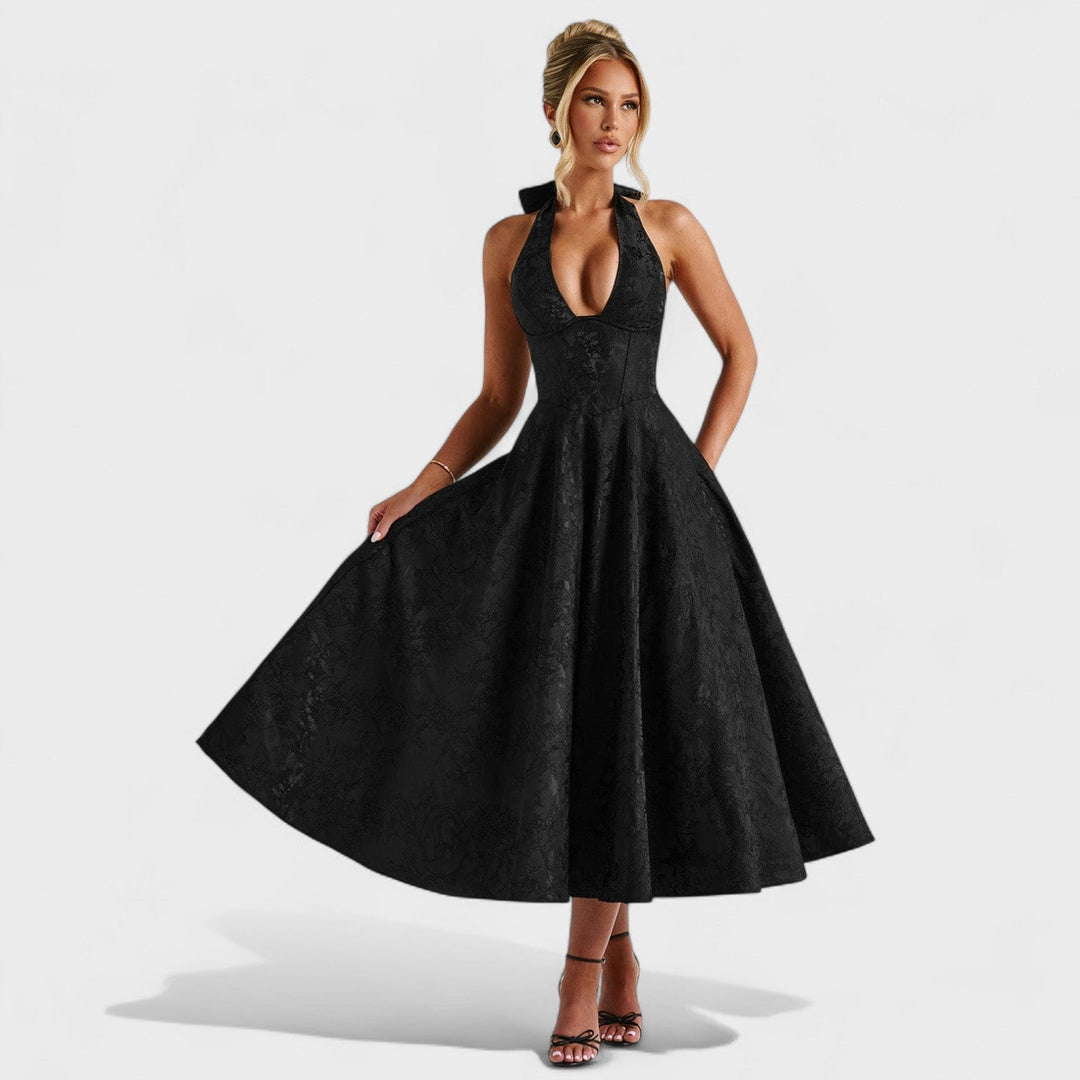 Audrey - Abito midi elegante