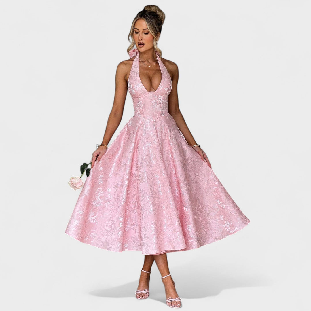 Audrey - Abito midi elegante