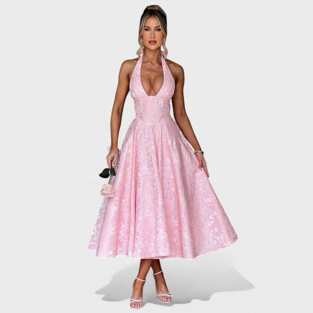 Audrey - Abito midi elegante