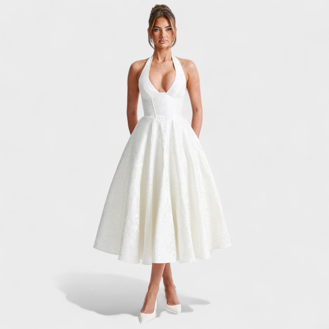 Audrey - Abito midi elegante