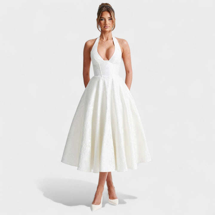 Audrey - Abito midi elegante