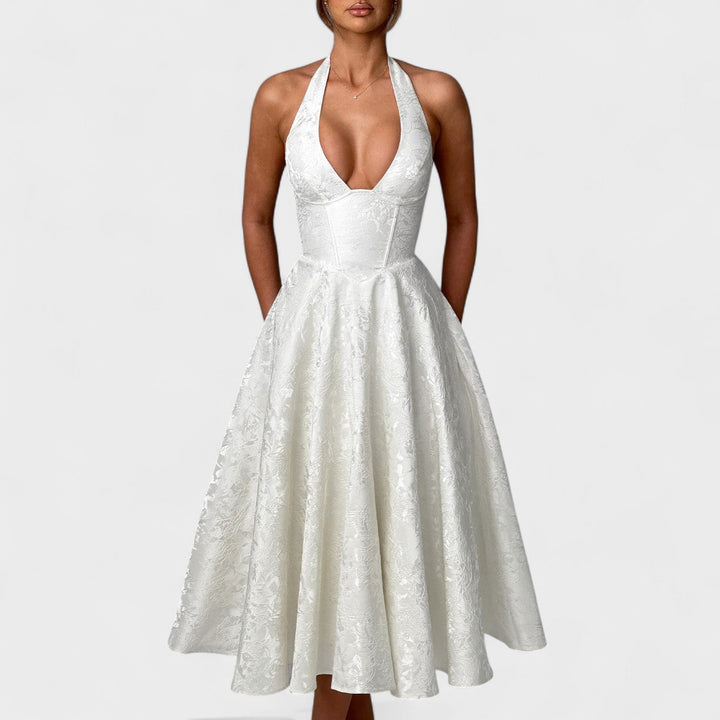 Audrey - Abito midi elegante