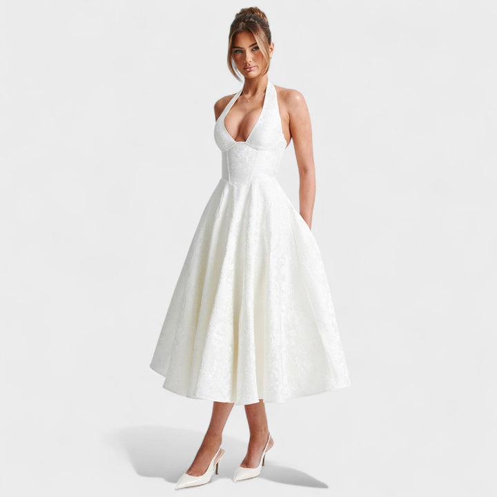 Audrey - Abito midi elegante