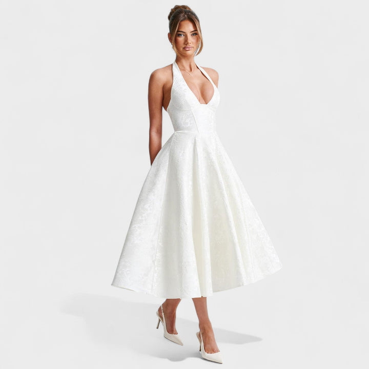 Audrey - Abito midi elegante