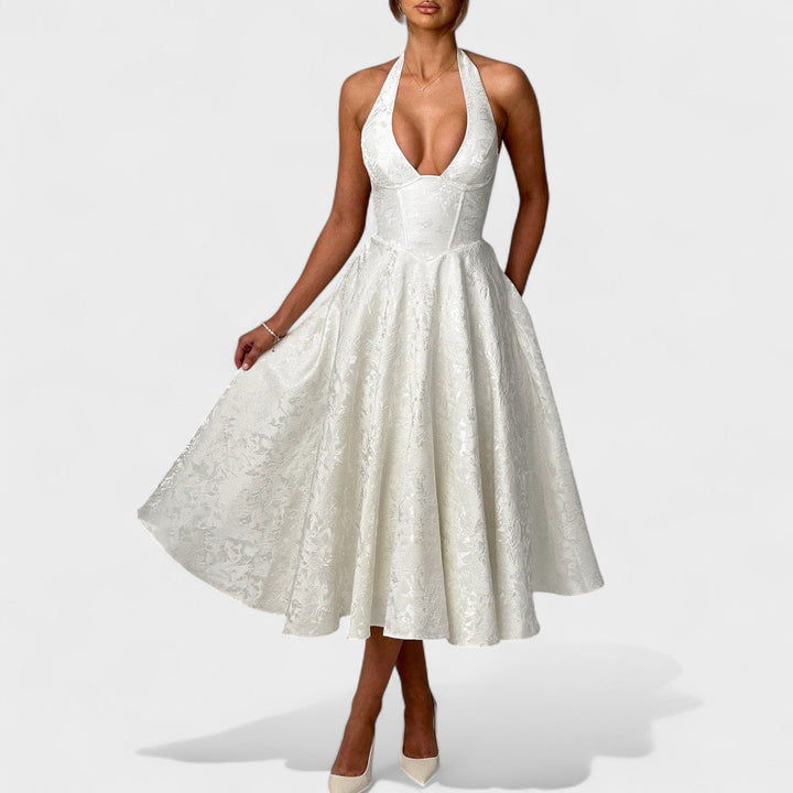 Audrey - Abito midi elegante