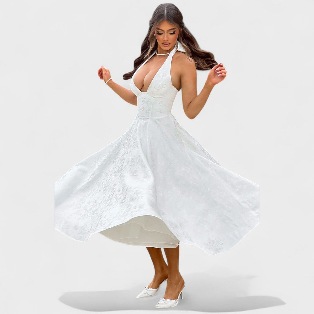Audrey - Abito midi elegante