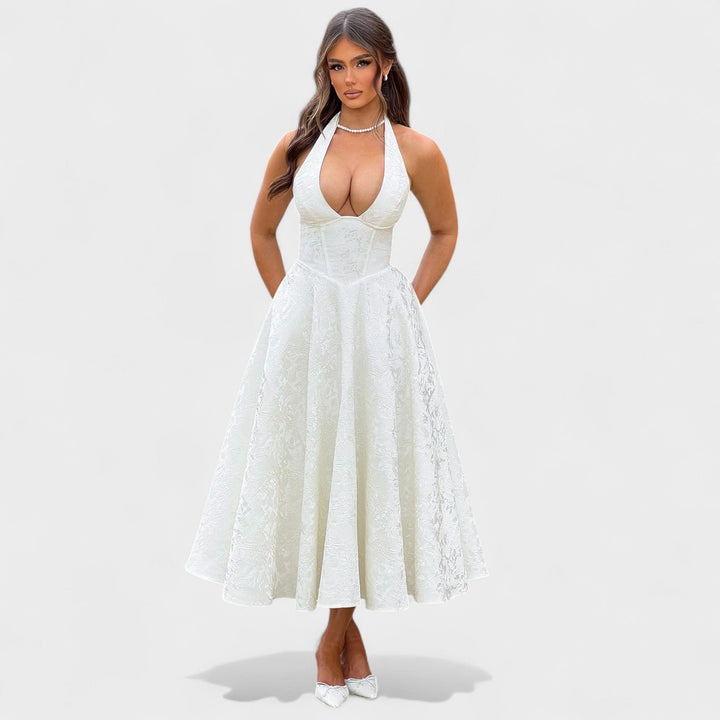 Audrey - Abito midi elegante