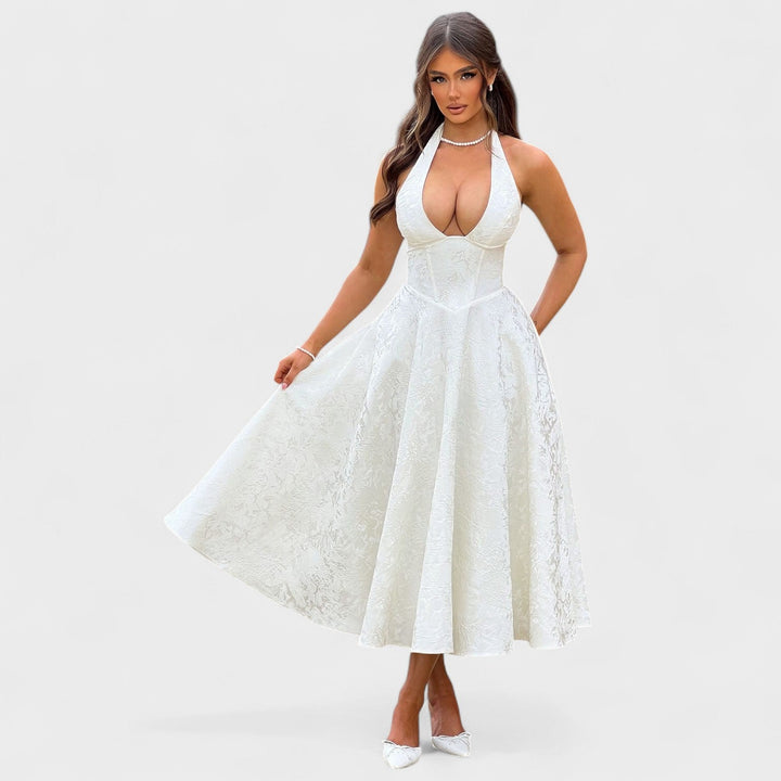 Audrey - Abito midi elegante
