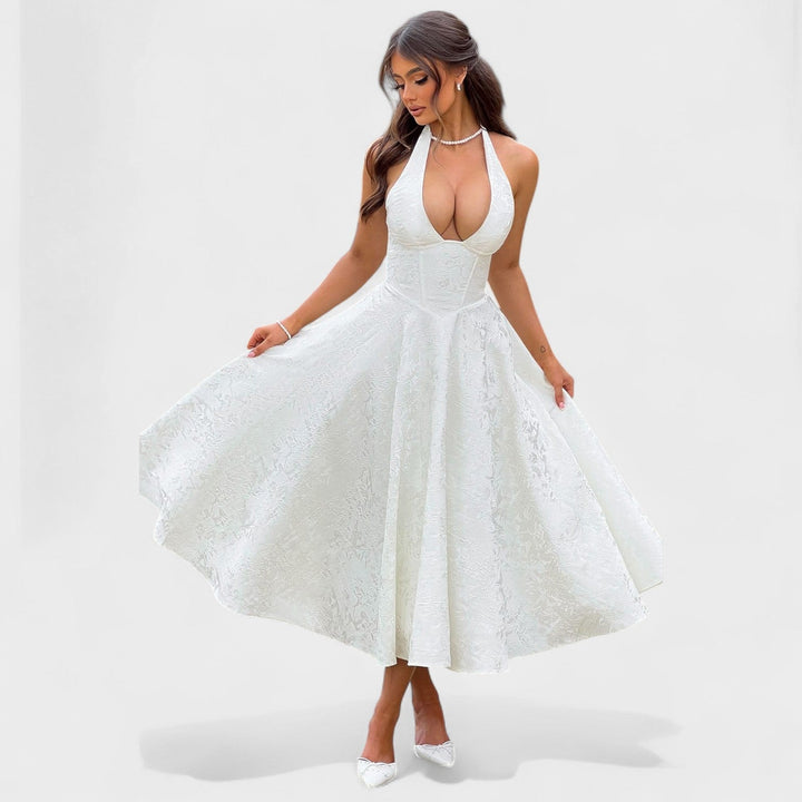 Audrey - Abito midi elegante