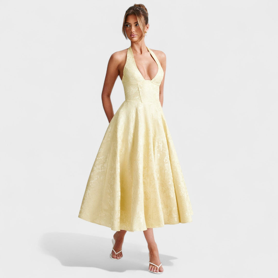 Audrey - Abito midi elegante