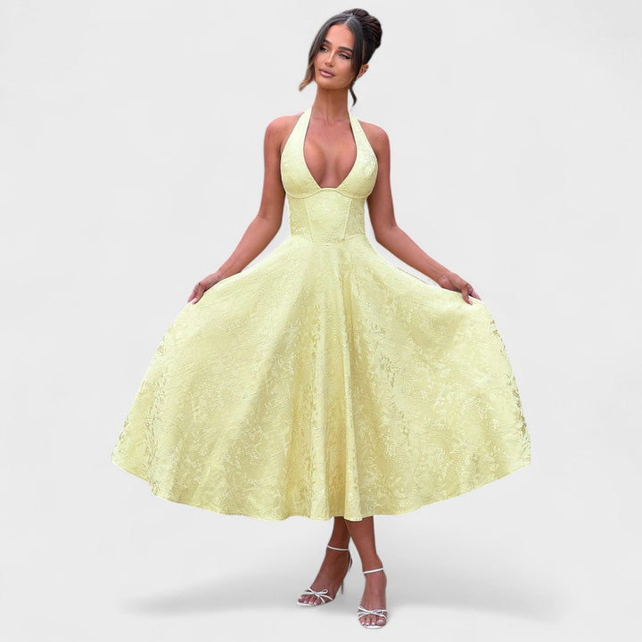 Audrey - Abito midi elegante