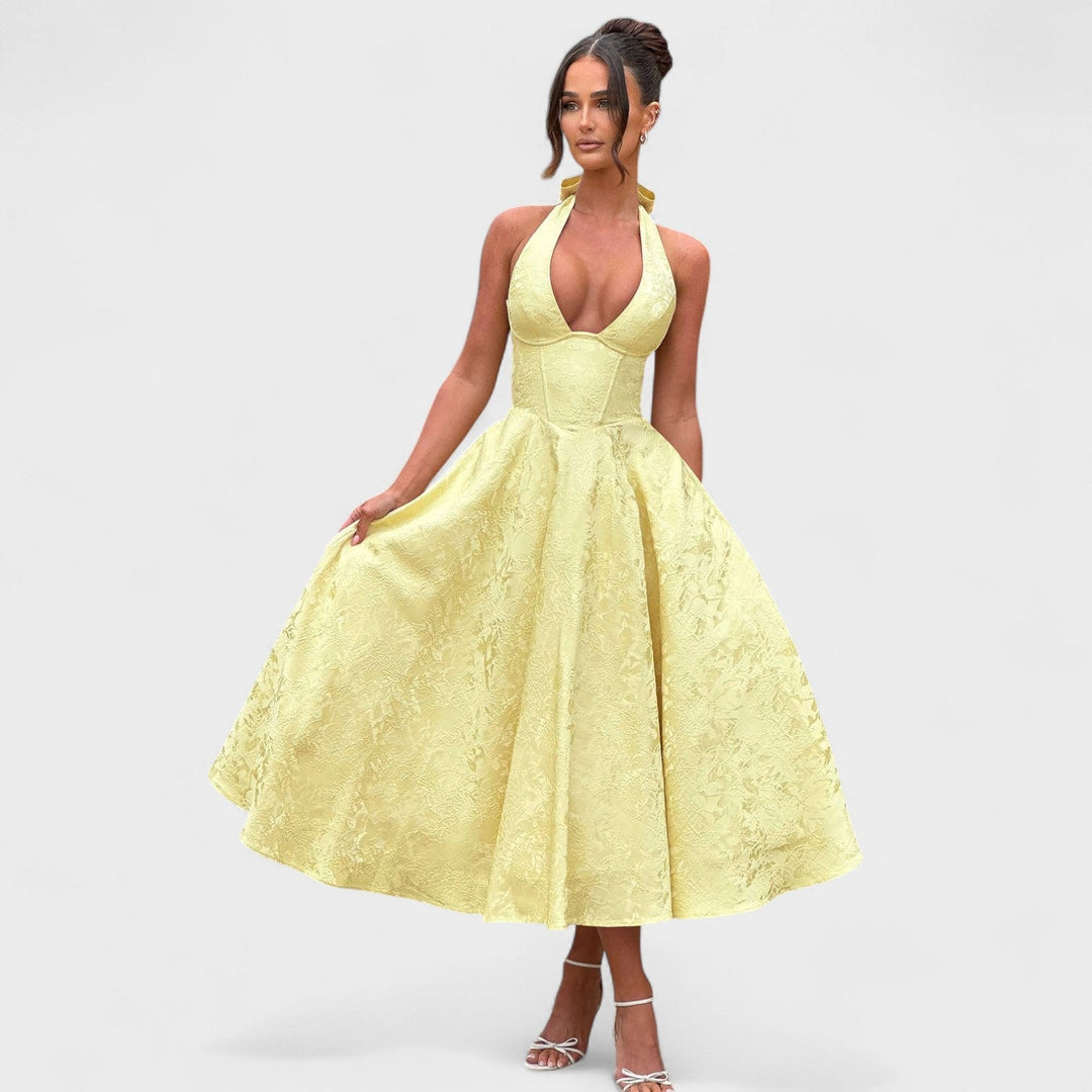 Audrey - Abito midi elegante