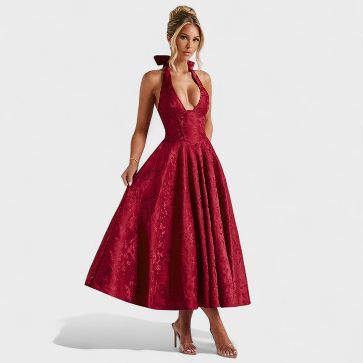 Audrey - Abito midi elegante