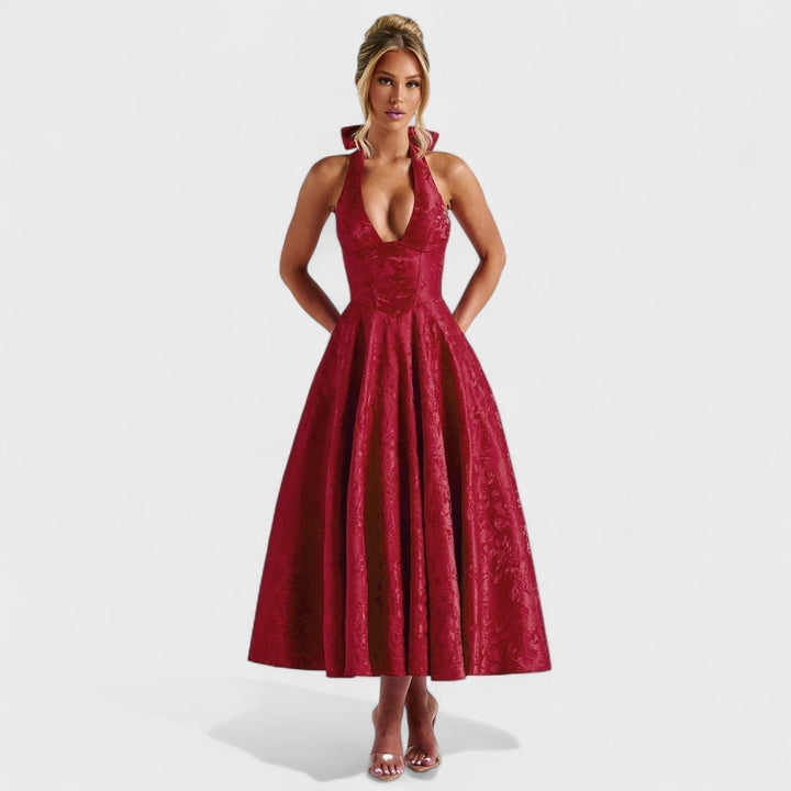 Audrey - Abito midi elegante