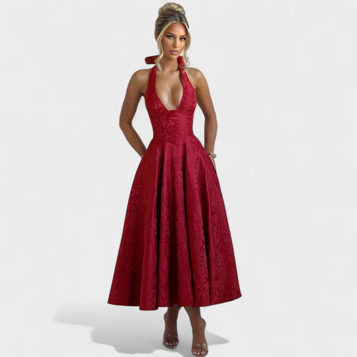 Audrey - Abito midi elegante