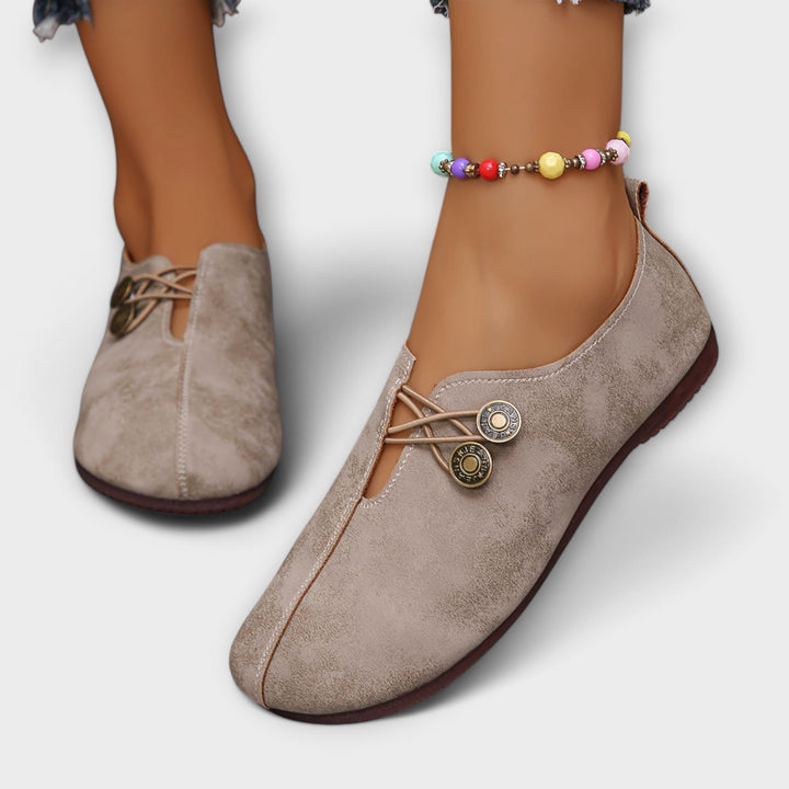 Brooke - Mocassini in camoscio sintetico