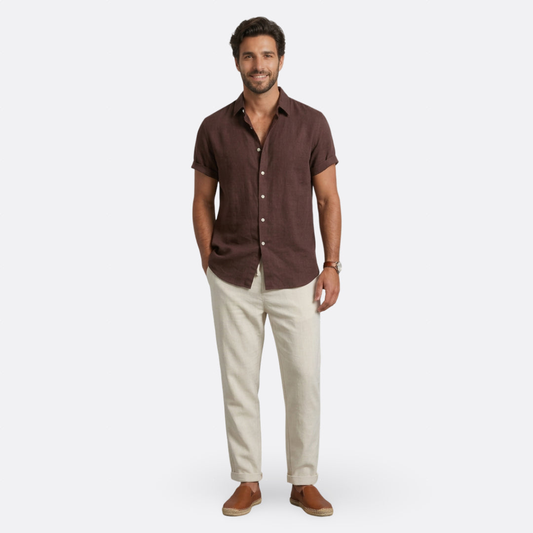 Flynn - Completo in lino da uomo