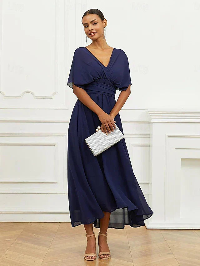 Grace - Elegant Midi Dress
