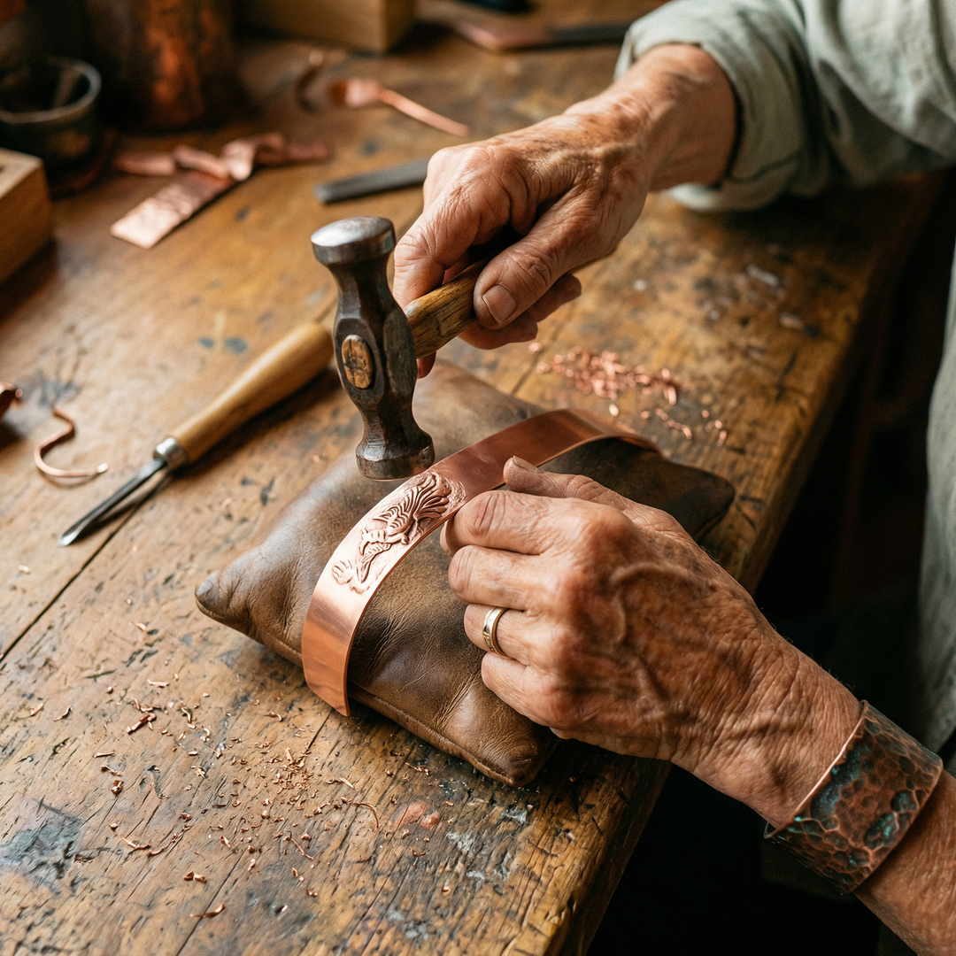 Bracciale in Rame di Argilla
