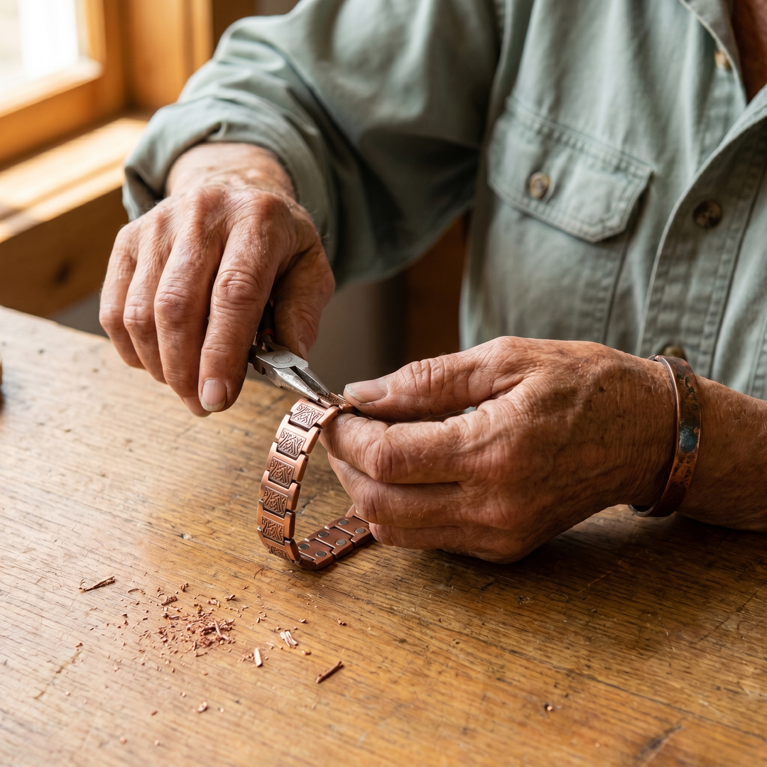 Bracciale in Rame per Uomini Glen