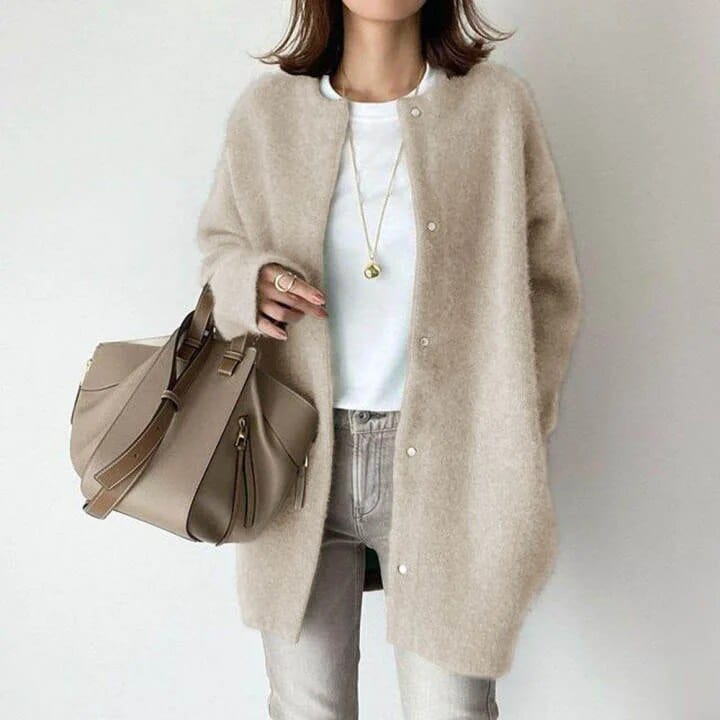Faith - Cappotto in maglia di lusso