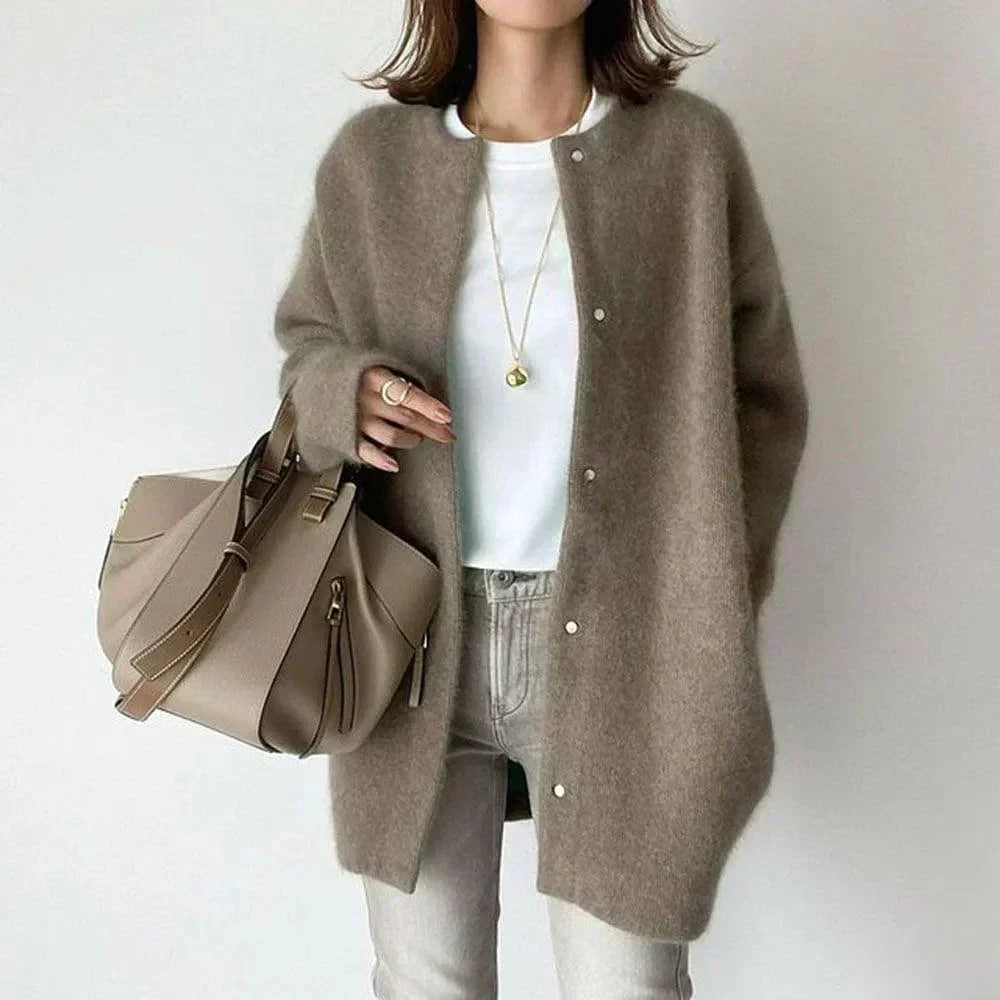 Faith - Cappotto in maglia di lusso