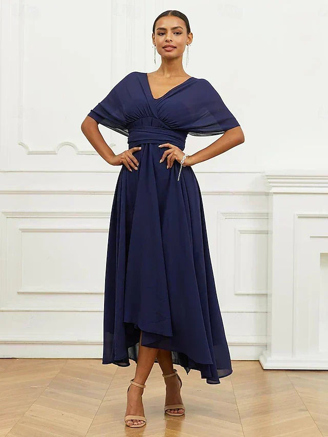 Grace - Elegant Midi Dress