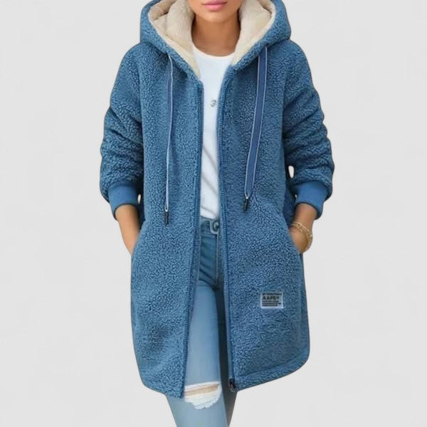 Caitlin - Elegante cappotto in pile polare
