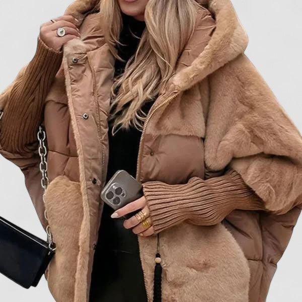 Uma - Cappotto trapuntato con cappuccio