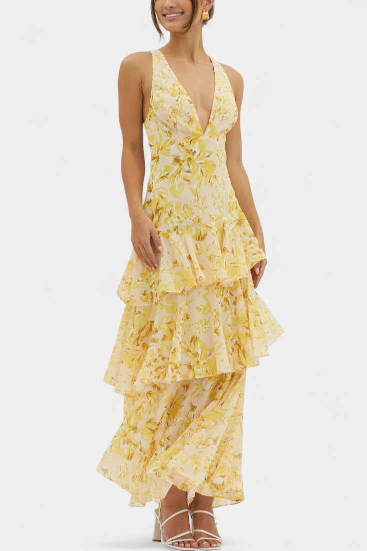 Domenica | Abito in chiffon V