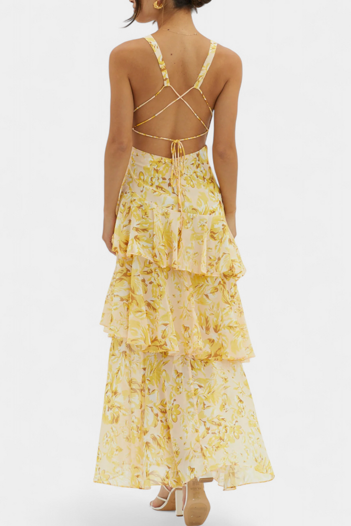 Domenica | Abito in chiffon V