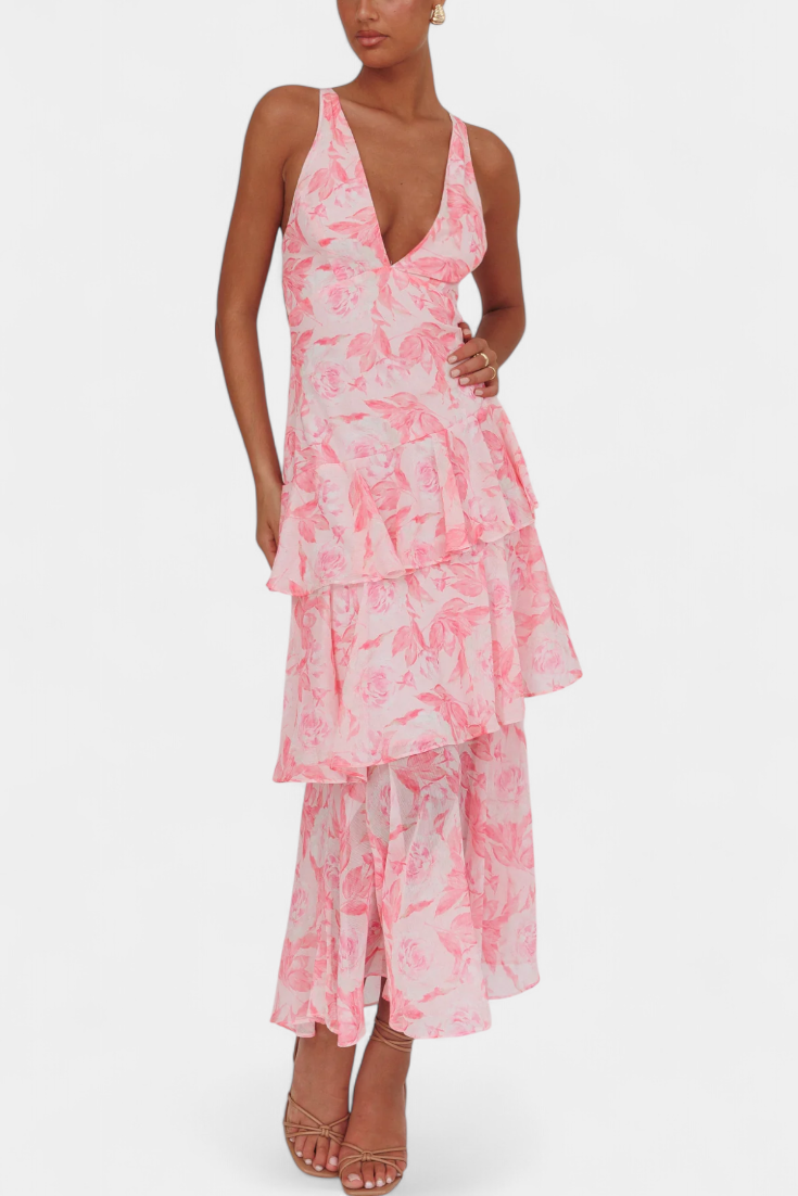 Domenica | Abito in chiffon V