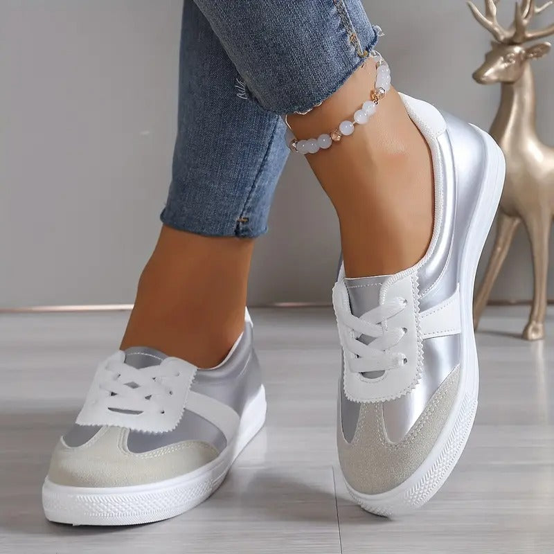 Daisy - Sneakers ortopediche in similpelle
