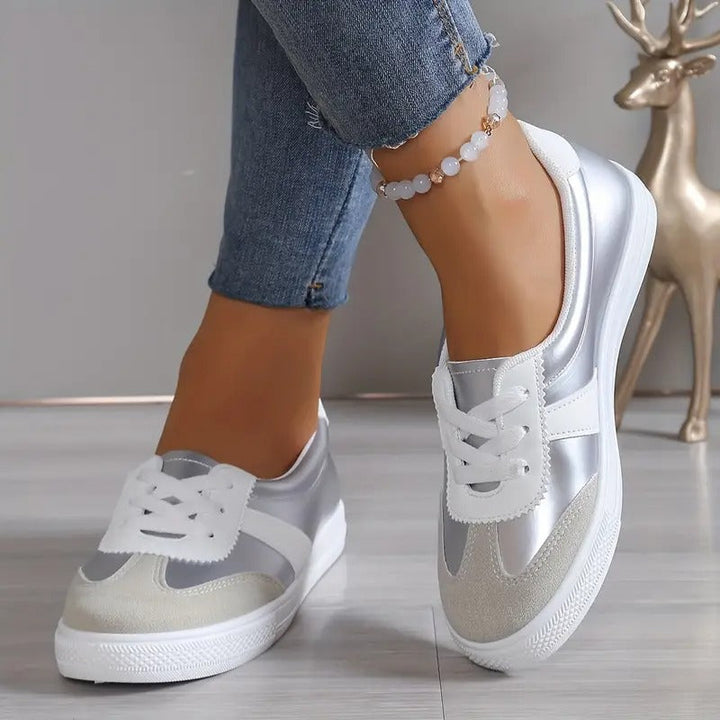 Daisy - Sneakers ortopediche in similpelle