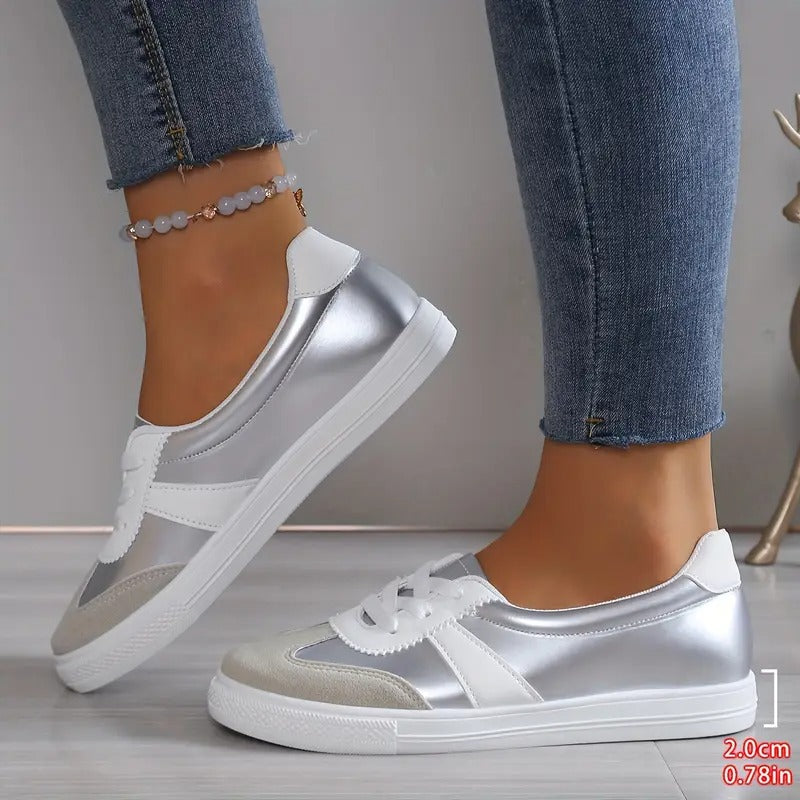 Daisy - Sneakers ortopediche in similpelle