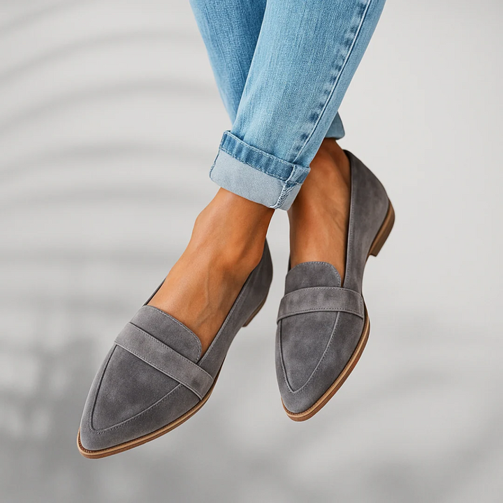 Harriet - Orthopedic Faux Leather Loafers