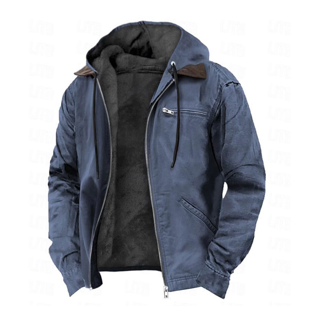 Isak™ | Giacca Vintage Foderata in Fleece Caldo