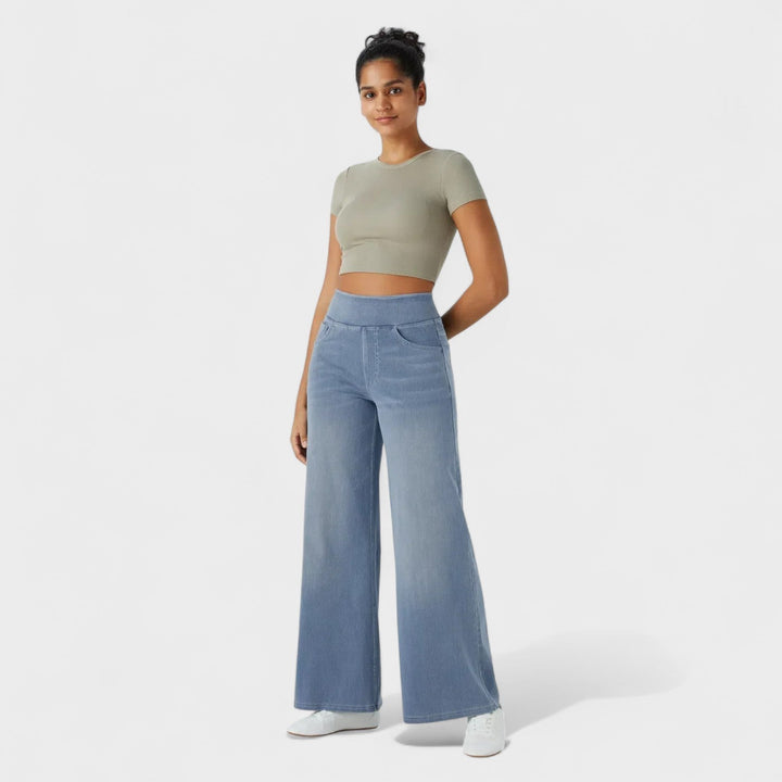 Sienna - Jeans in denim dal taglio ampio