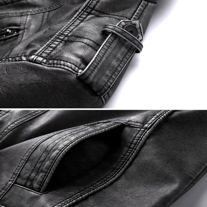 Giacca in pelle Bonanza