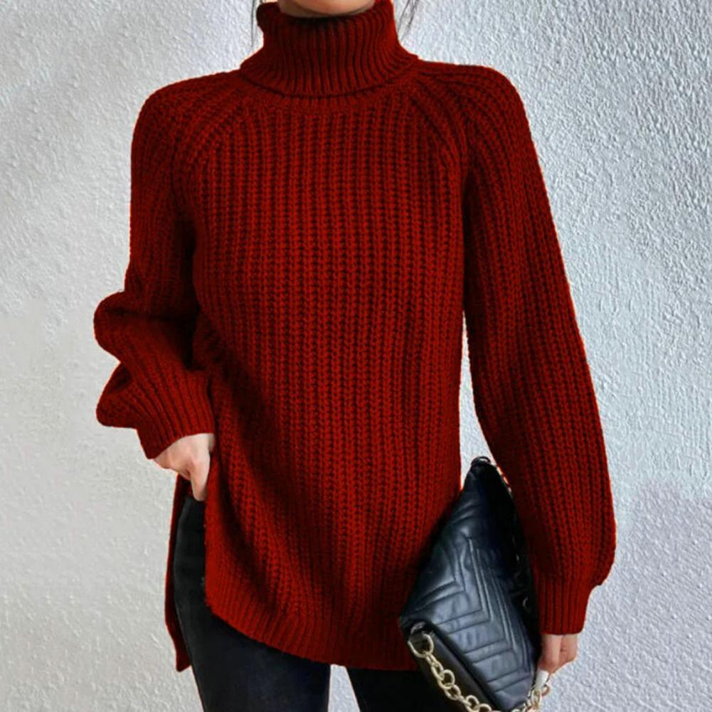Claire | Maglione Elegante a Collo Alto