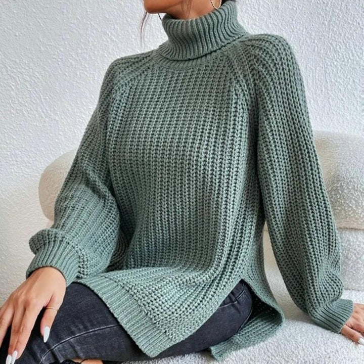 Claire | Maglione Elegante a Collo Alto