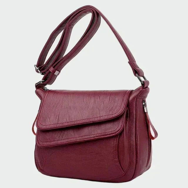 Eleanor - Borsa a spalla geometrica con patta