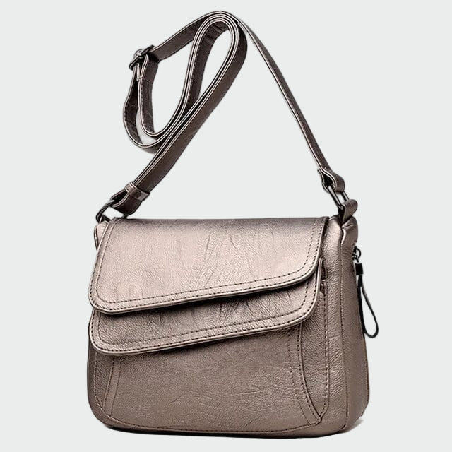 Eleanor - Borsa a spalla geometrica con patta