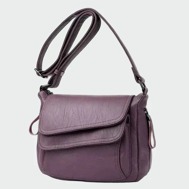 Eleanor - Borsa a spalla geometrica con patta