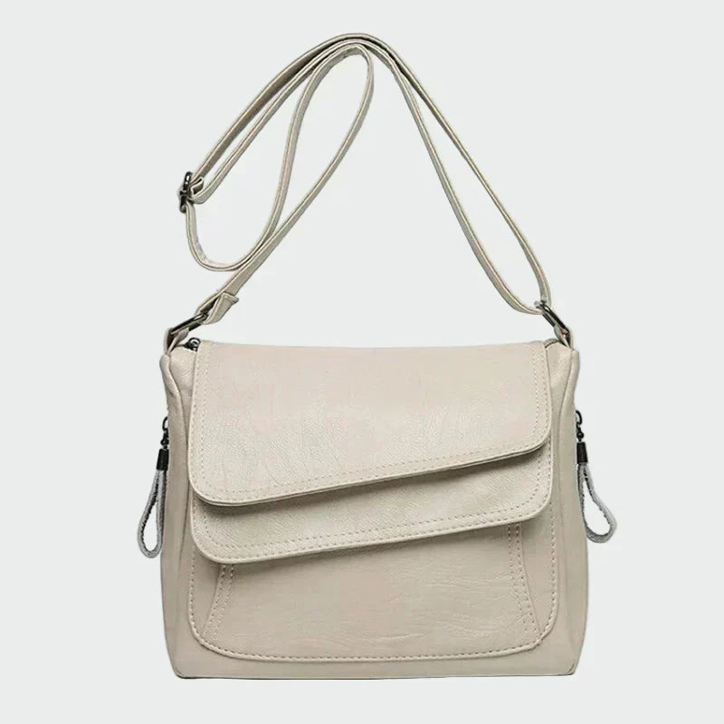 Eleanor - Borsa a spalla geometrica con patta