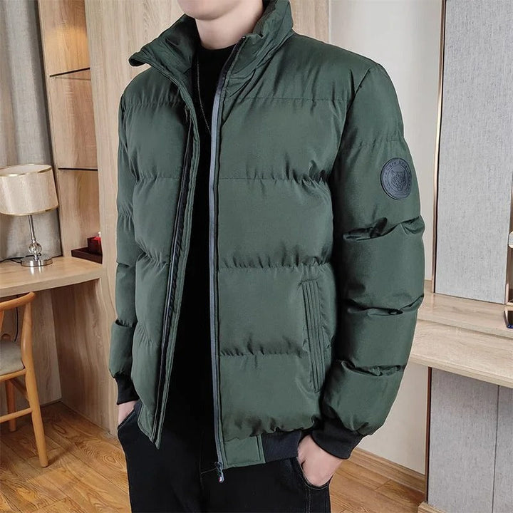 Elegante giacca da uomo antivento