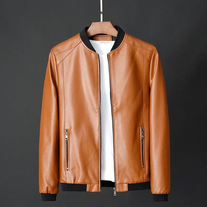 Giacca in Pelle da Biker