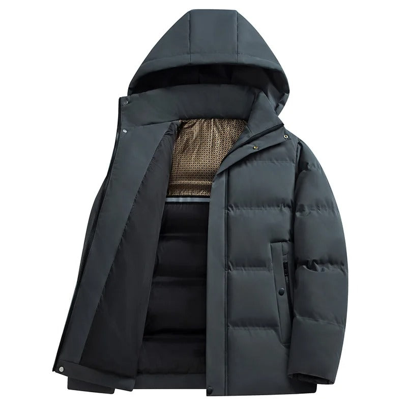 Elegante giacca invernale impermeabile